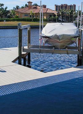 BOAT LIFT REPAIRS<BR>AND REPLACEMENTS